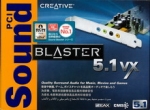 Drivers Creative Sound Blaster 5.1 VX pilote carte son sound card audio