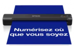 Scanner mobile USB Epson WorkForce ES-50 pour documents A4 et cartes